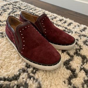 Halogen Tansy Slip On Studded Suede Sneakers